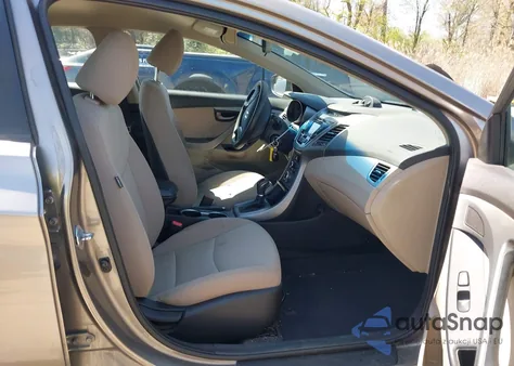 2014 Hyundai Elantra Se из США, поврежденный, VIN 5NPDH4AE5EH527912